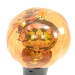 Disney Halloween Light Chaser - Mickey Mouse In Pumpkin -Boutique Disney Toy Store 049022604483 2