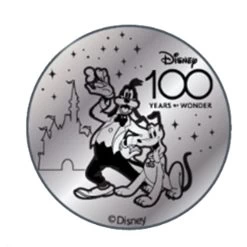 Disney World Pocket Token Coin - Disney100 Years Of Wonder - Goofy And Pluto