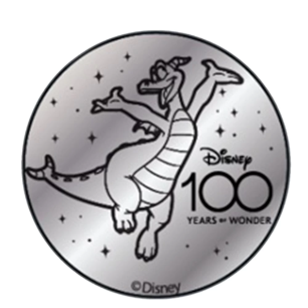 Disney World Pocket Token Coin - Disney100 Years Of Wonder - Figment 3 Disney World Pocket Token Coin - Disney100 Years Of Wonder - Figment