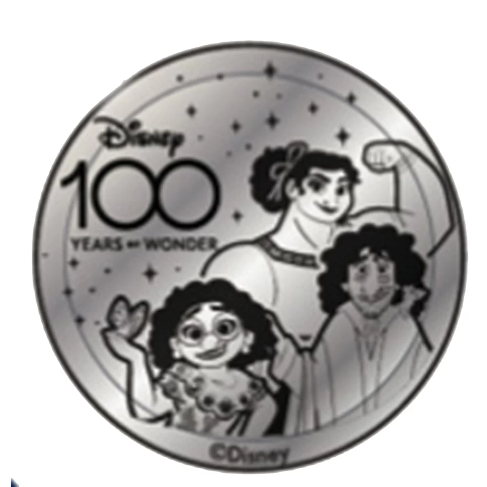 Disney World Pocket Token Coin - Disney100 Years Of Wonder - Encanto 3 Disney World Pocket Token Coin - Disney100 Years Of Wonder - Encanto