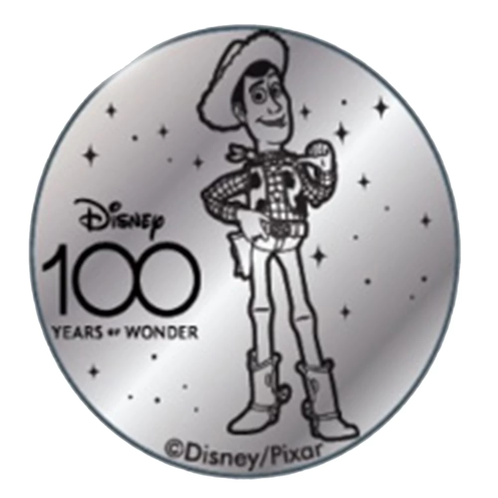 Disney World Pocket Token Coin - Disney100 Years Of Wonder - Woody 3 Disney World Pocket Token Coin - Disney100 Years Of Wonder - Woody