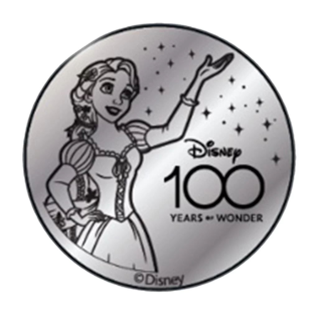 Disney World Pocket Token Coin - Disney100 Years Of Wonder - Rapunzel 3 Disney World Pocket Token Coin - Disney100 Years Of Wonder - Rapunzel