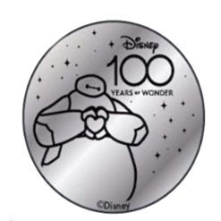 Disney World Pocket Token Coin - Disney100 Years Of Wonder - Baymax