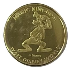 Disney World Pocket Token Coin - Walt Disney World - Magic Kingdom - 2020 Goofy
