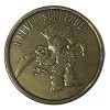 Disney World Pocket Token Coin - Pirates Of The Caribbean - Pirate Mickey - Never Surrender -Boutique Disney Toy Store 101190 1