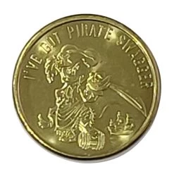 Disney World Pocket Token Coin - Pirates Of The Caribbean - Pirate Minnie - I've Got Pirate Swagger