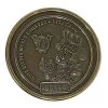 Disney World Pocket Token Coin - Walt Disney World - Magic Kingdom - Railroad - Conductor Mickey -Boutique Disney Toy Store 101194