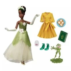 Disney Story Doll - The Princess And The Frog - Tiana -Boutique Disney Toy Store 101844203