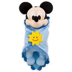Disney Plush - Disney's Babies - Mickey Mouse - Baby In Blanket