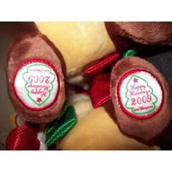 Disney Plush - Happy Holidays Christmas 2009 - Santa Chip & Dale Set -Boutique Disney Toy Store 12275886c