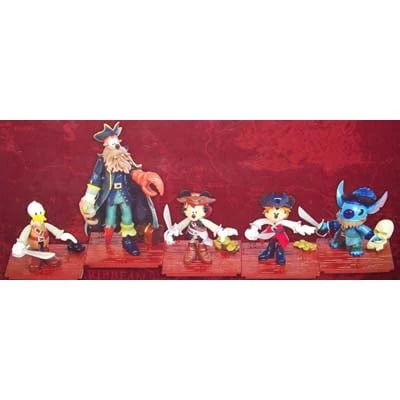 Disney Pirates Of The Caribbean Figurine - Mickey Mouse Jack Sparrow 4 Disney Pirates Of The Caribbean Figurine - Mickey Mouse Jack Sparrow - Image 2