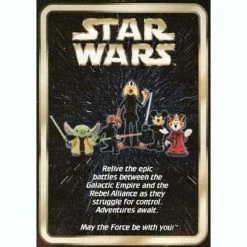 Disney Star Wars Figurine - Anakin Skywalker Mickey Mouse -Boutique Disney Toy Store 127736xx