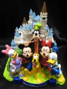 Disney Coin Bank - Cinderella's Magic Castle With Mickey Mouse And Pals 3 Disney Coin Bank - Cinderella's Magic Castle With Mickey Mouse And Pals