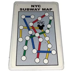 Disney Mr Potato Head Parts - Accessory - New York City Subway Map