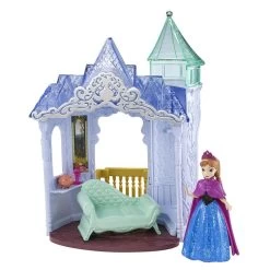 Disney Figurine Set - Frozen Flip And Switch Castle - Anna