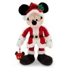Disney Plush - 2014 Santa Mickey Mouse Plush With Ornament - 16'' -Boutique Disney Toy Store 29074