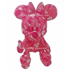 Disney Mickey Plush - Pink Heart Print - 10''