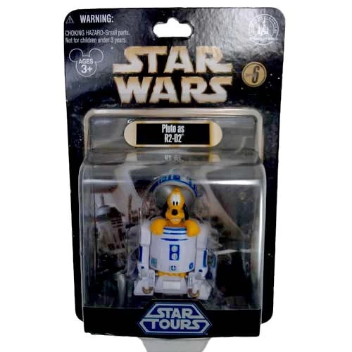 Disney Action Figure - Star Wars Figure - Series 6 - Pluto As R2-D2 3 Disney Action Figure - Star Wars Figure - Series 6 - Pluto As R2-D2