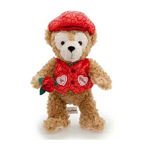 Disney Duffy Bear Plush - Valentine's Day - 9" H 3 Disney Duffy Bear Plush - Valentine's Day - 9" H