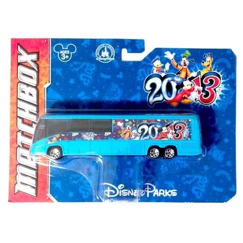 Disney Matchbox Die Cast Bus - 2013 Disney Theme Parks 3 Disney Matchbox Die Cast Bus - 2013 Disney Theme Parks
