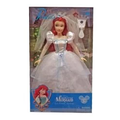 Disney Doll - The Little Mermaid - Bride Ariel With Jeweled Hair Brush