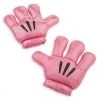 Disney Plush Hands - Mickey Mitts Gloves - Pink Metallic - Black Details 1 Disney Plush Hands - Mickey Mitts Gloves - Pink Metallic - Black Details -Boutique Disney Toy Store 400007572713