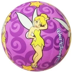 Disney Balzac Ball - 14 Inch - Tinker Bell Poses Purple -Boutique Disney Toy Store 4258a