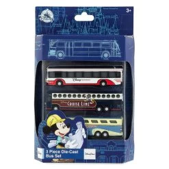 Disney Racers - Die-Cast Bus - Set Of 3 Buses