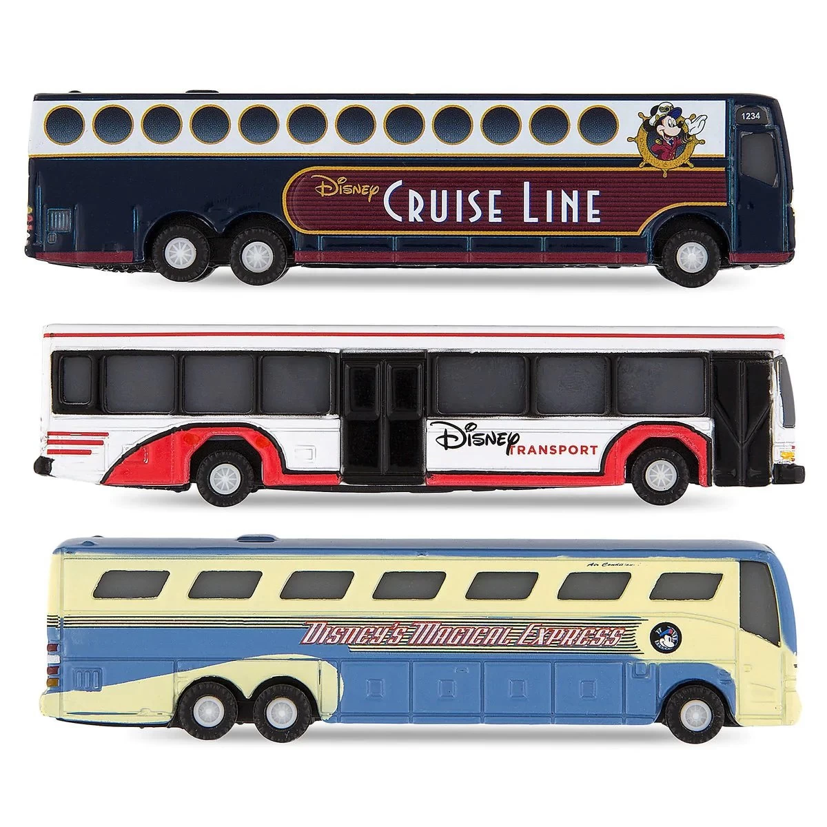 Disney Racers - Die-Cast Bus - Set Of 3 Buses 4 Disney Racers - Die-Cast Bus - Set Of 3 Buses - Image 2