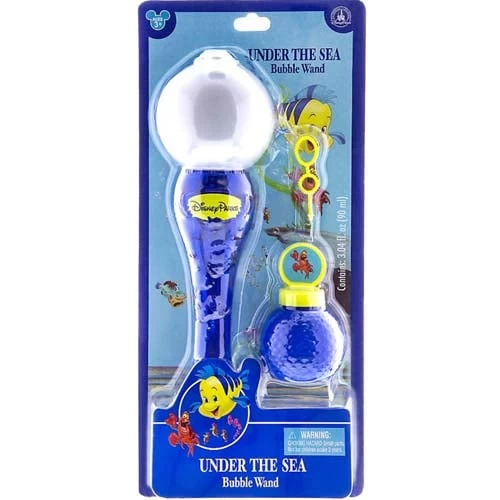 Disney Toy - Character Bubble Glow Wand - Little Mermaid - Flounder 3 Disney Toy - Character Bubble Glow Wand - Little Mermaid - Flounder