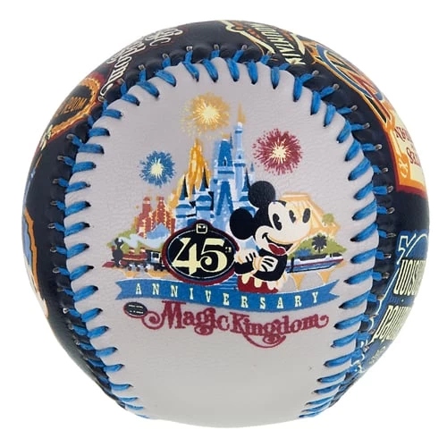 Disney Collectible Baseball - Magic Kingdom 45th Anniversary 4 Disney Collectible Baseball - Magic Kingdom 45th Anniversary - Image 2