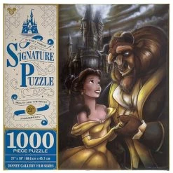 Disney Parks Signature Puzzle - Beauty & The Beast 25th Anniversary -Boutique Disney Toy Store 54123a1