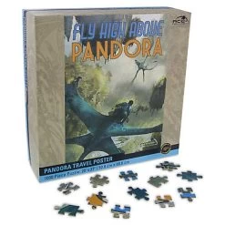 Disney Parks Jigsaw Puzzle - Jake Riding Banshee High Above Pandora - 1000 Piece