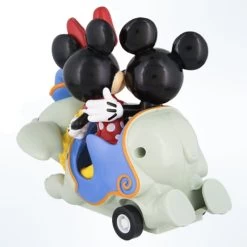 Disney Pullback Vehicle - Mickey And Minnie Dumbo Pullback Vehicle -Boutique Disney Toy Store 66626 a2