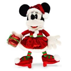 Disney Stuffed Animal Plush - Holiday 2018 - Santa Minnie Mouse 15''