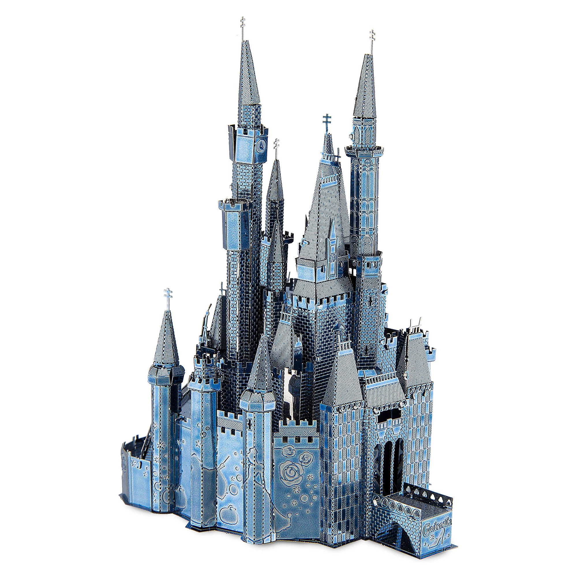 Disney 3D Model Kit - Metal Earth Park Icon - Cinderella Castle - Blue 3 Disney 3D Model Kit - Metal Earth Park Icon - Cinderella Castle - Blue