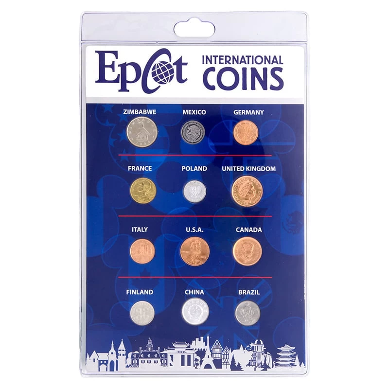 Epcot International Coins Set - 2nd Ed. 3 Epcot International Coins Set - 2nd Ed.