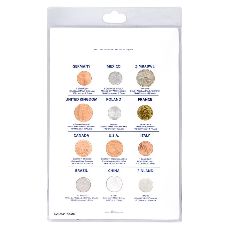 Epcot International Coins Set - 2nd Ed. 4 Epcot International Coins Set - 2nd Ed. - Image 2