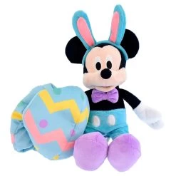 Disney Plush - Easter Egg Bunny Mickey Mouse - Small - 11'' -Boutique Disney Toy Store 71770