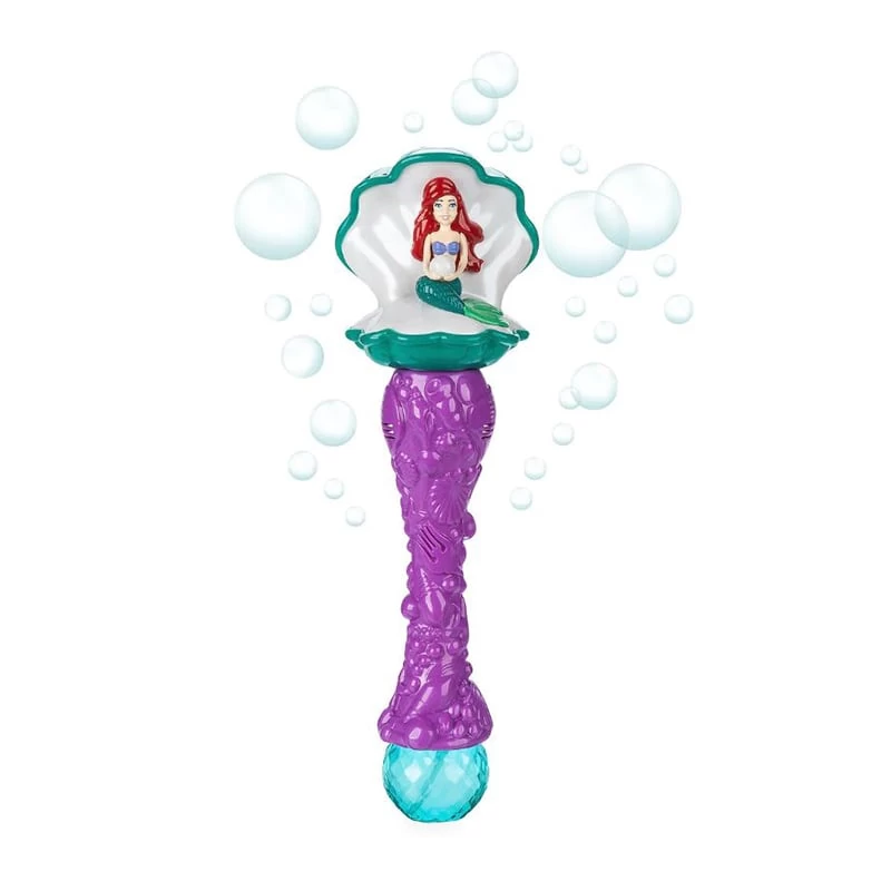 Disney Toy - Character Bubble Glow Wand - Ariel Clamshell 3 Disney Toy - Character Bubble Glow Wand - Ariel Clamshell