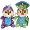Disney Plush Set - Chip & Dale 7'' Dino Bash Mash-up 1 Disney Plush Set - Chip & Dale 7'' Dino Bash Mash-up -Boutique Disney Toy Store 77566