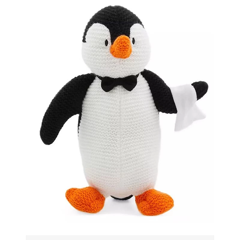 Disney Knit Plush - Penguin Waiter - Mary Poppins - Classic Cozy Knits - 11'' 3 Disney Knit Plush - Penguin Waiter - Mary Poppins - Classic Cozy Knits - 11''