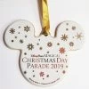Disney Disc Ornament - Mickey Mouse Ears Icon - Christmas Day Parade 2019 -Boutique Disney Toy Store 79341