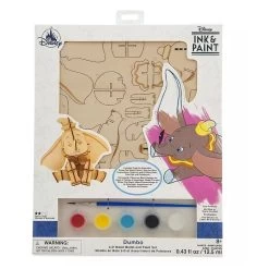 Disney 3D Wood Model & Paint Set - Dumbo - Ink & Paint -Boutique Disney Toy Store 80509 4