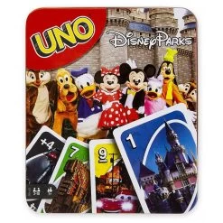 Disney Game - UNO - Disney Parks Edition -Boutique Disney Toy Store 80720 2
