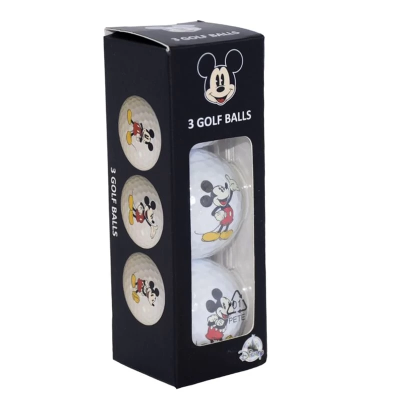 Disney Golf Balls - Mickey Mouse Golf Balls - 3 Pack 4 Disney Golf Balls - Mickey Mouse Golf Balls - 3 Pack - Image 2