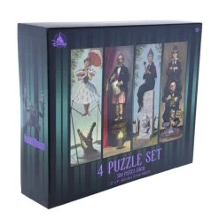Disney Parks Puzzle - The Haunted Mansion Stretch Room - 4 Puzzle Set - 500 Piece Each