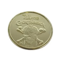 Disney World Pocket Token - Goldtone - Magic Kingdom - Pirates Of The Caribbean - Pluto -Boutique Disney Toy Store 82776201