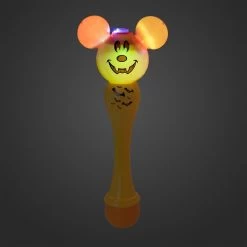 Disney Toy - Light-Up Bubble Wand - Mickey Mouse Halloween Pumpkin -Boutique Disney Toy Store 82889 2s