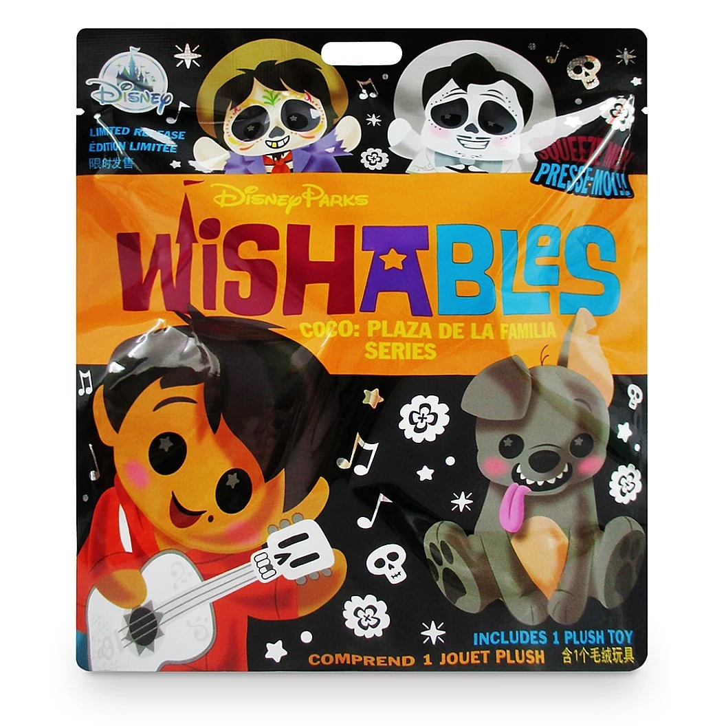 Disney Plush - Wishables Coco Plaza De La Familia - Mystery Blind Bag 3 Disney Plush - Wishables Coco Plaza De La Familia - Mystery Blind Bag